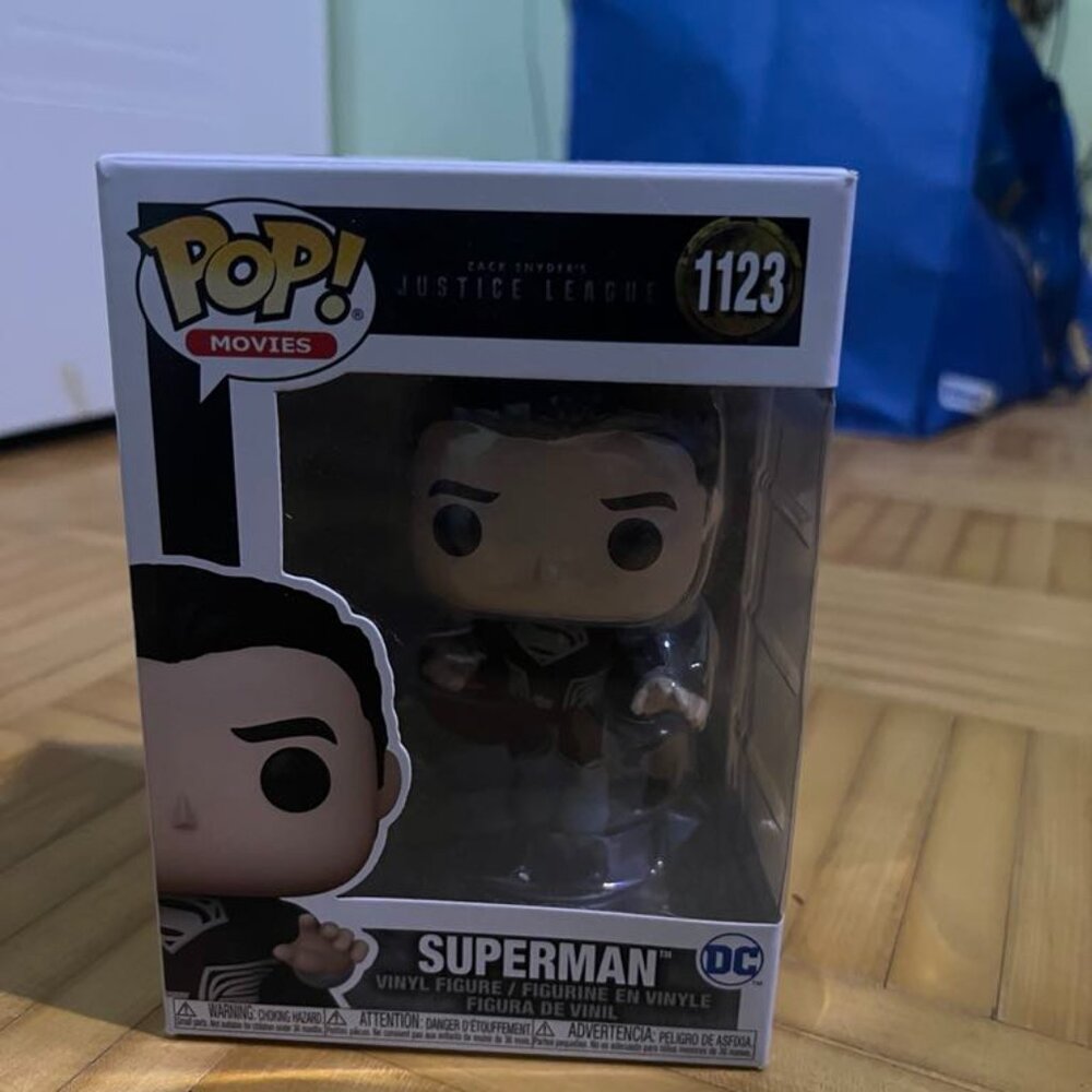 Funko Pop Superman Zack Snyder's Justice League New In Box Vinyl Figure